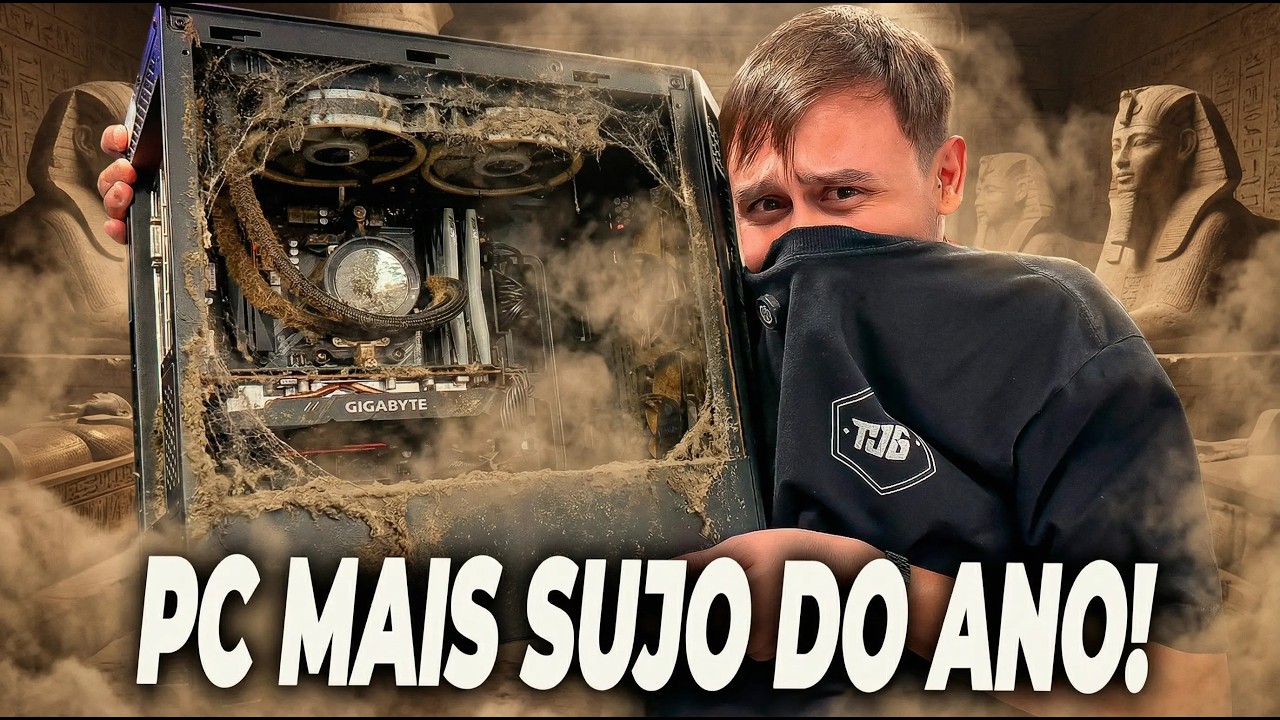 PC GAMER MAIS SUJO QUE VOCÊ VIU 😷