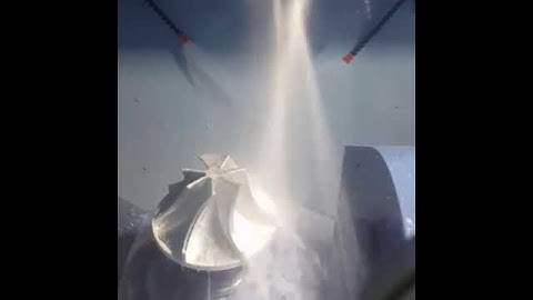 5 Axis Machining - Impeller - Matsuura