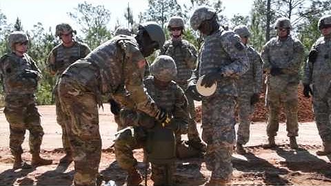 Guard Soldiers Conduct Explosives Training