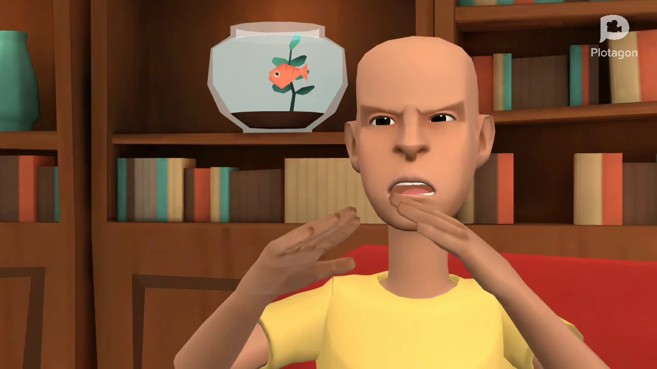 Caillou Shits His Pants At School (Grounded) - YouTube