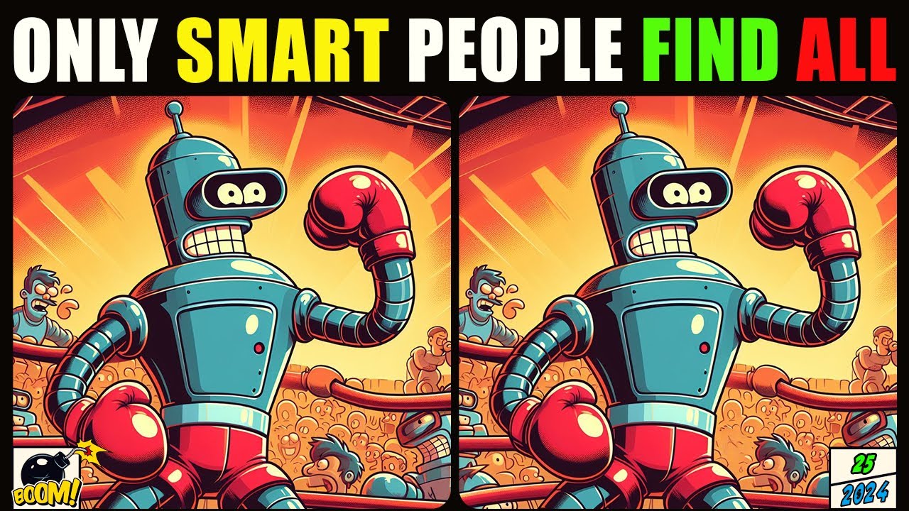 Spot The Difference: only smart people find differences ️(Find The ...