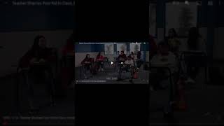 teacher shames poor kid in class instantly regrets it reaction