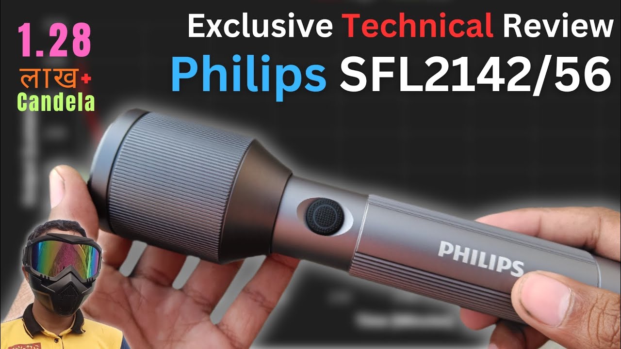 Philips SFL2142/56 Flashlight Review | Real Lumens and Range tested ? Philips 1000 Lumens Torch.