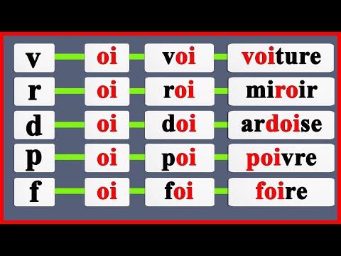 Vidéo : lire des syllabes et des mots avec oi