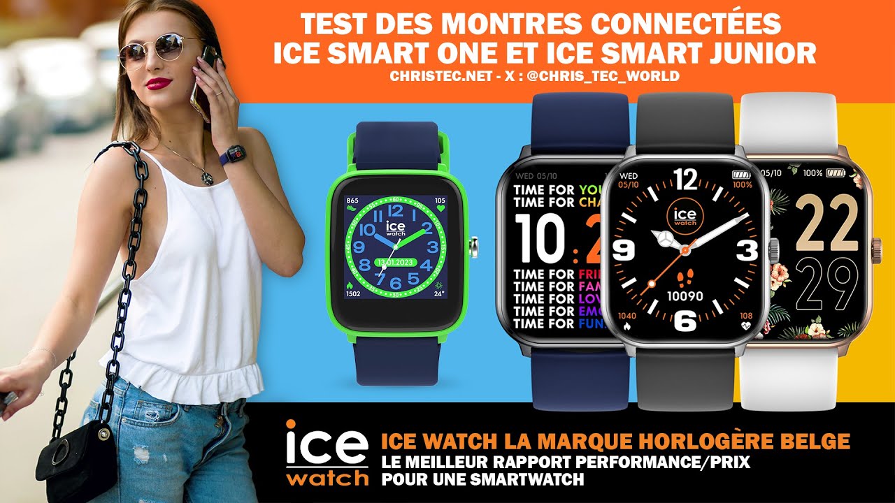 ➡️Test des montre connectée abordable ICE Watch - ICE Smart One et ICE Smart Junior