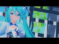 【MMD】YYB式初音ミクで 【ONE OFF MIND】【4k】【60FPS】