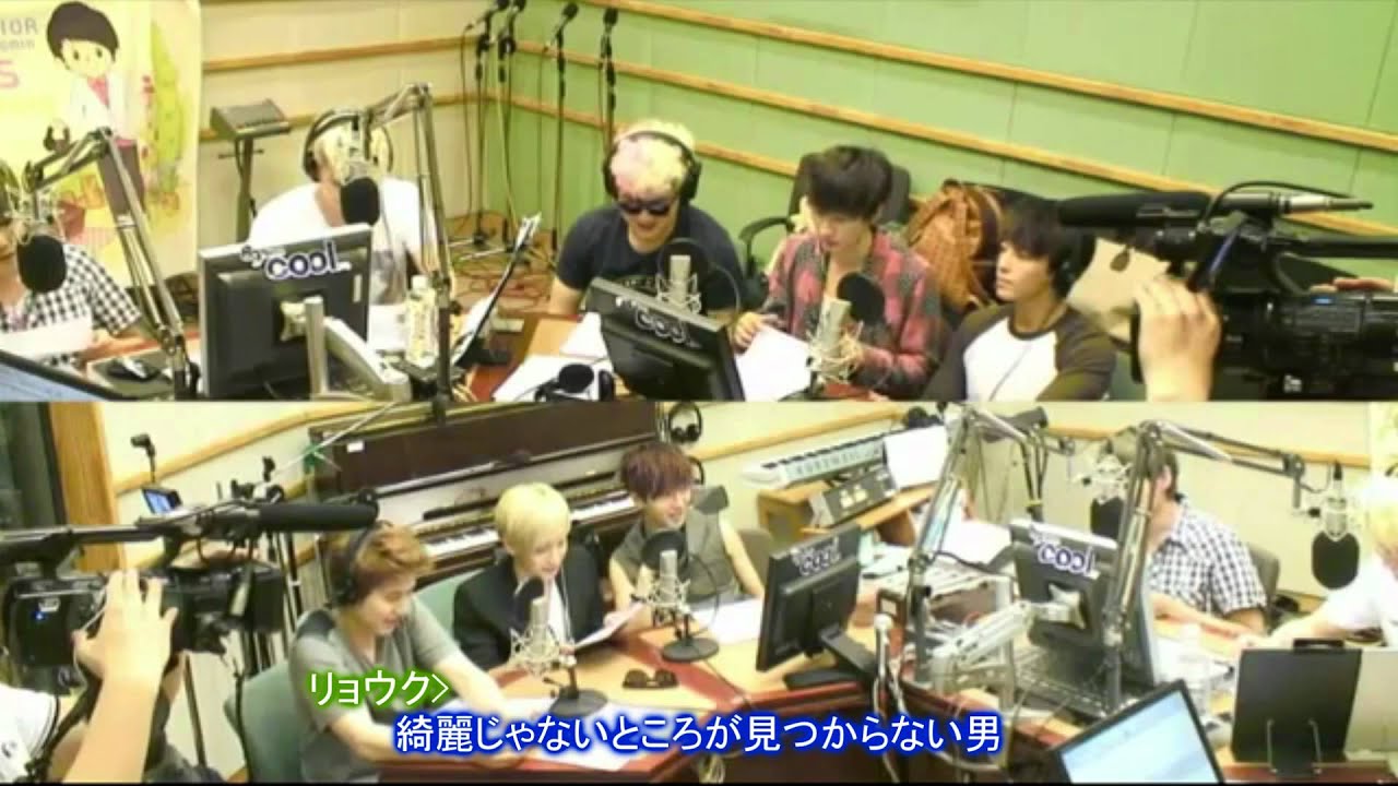 [日本語字幕] 120720 Sukira SJメンバーの紹介