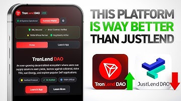 Lend & Borrow Crypto on TRON (Better Than JustLend?)