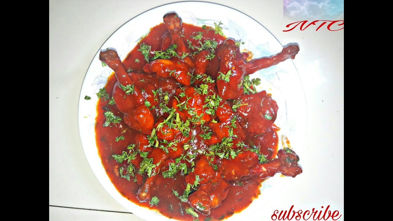 Chicken LollIpop With Gravy YouTube