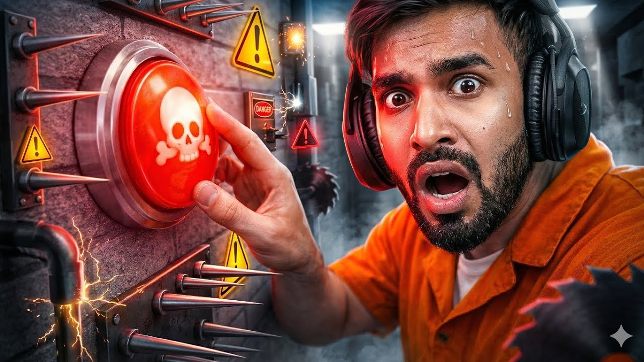 100 MYSTERY BUTTONS 😱🔥 | Sirf 1 Button Escape Karne Dega! | INSANE GAMEPLAY