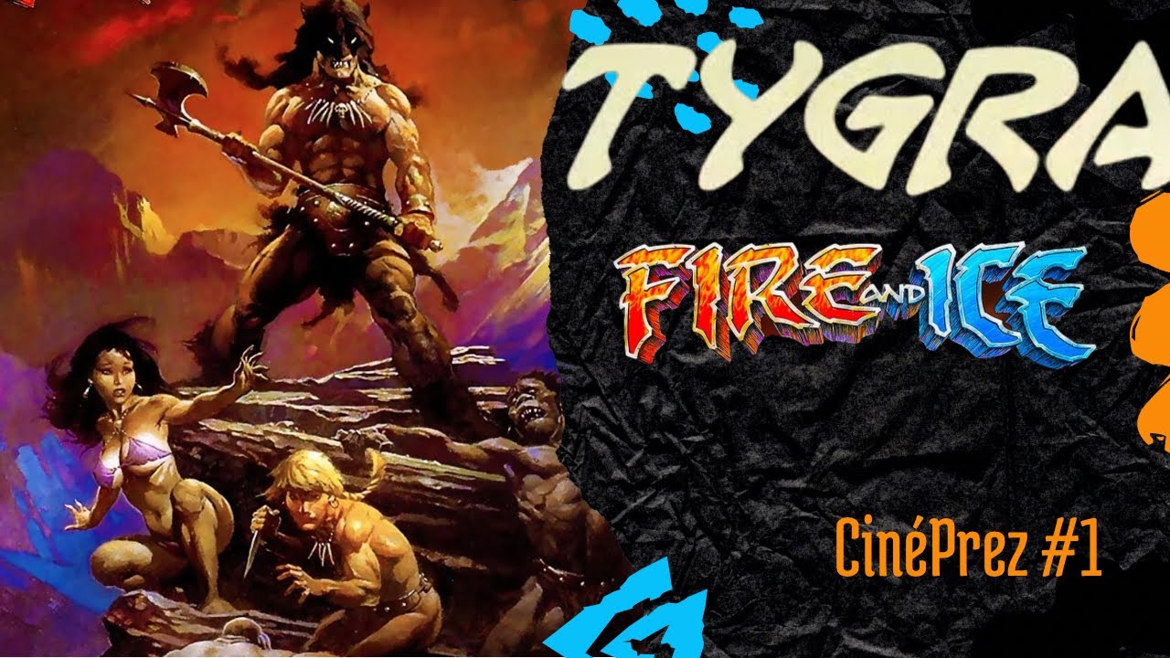 CinéPrez #1 - Tygra, la glace et le feu (Fire and Ice) - #ralphbakshi #
