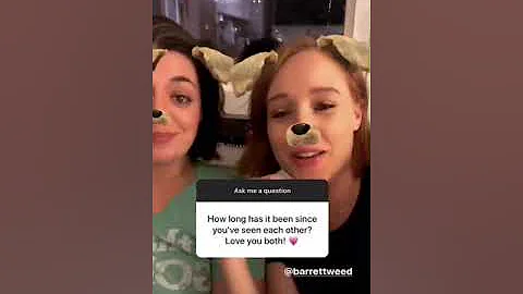 Barrett Wilbert Weed and Jessica Wynn IG Stories Q...