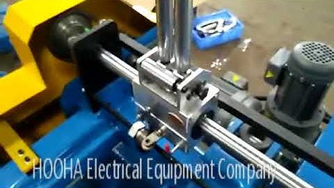 Take up Pay off cable winding machine
