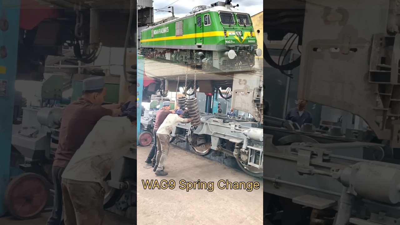 WAG9 HC Locomotive Spring Change