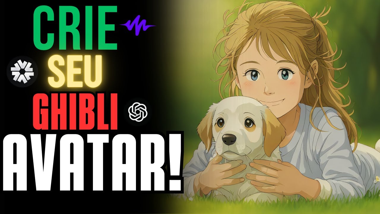 COMO TRANSFORMAR QUALQUER FOTO EM UM ANIME GHIBLI COM IA (INCRÍVEL!)