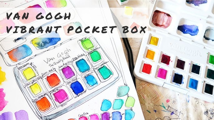 Van Gogh Pocket Box Watercolor Set