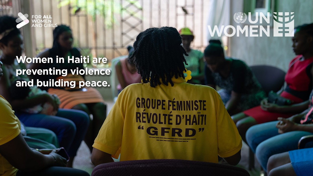 Haitian women are on the frontlines of peace.
 - نشر قبل 2 ساعة