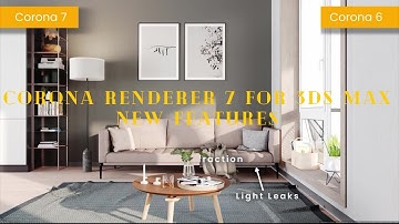 CORONA RENDERER 7 FOR 3DS MAX NEW FEATURES