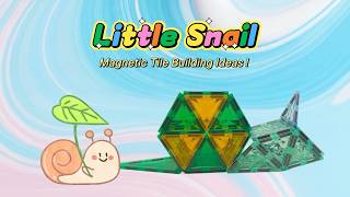 Full 🔥1000 Ways to Play with Magnetic Tiles ✨Little Snail🐌✨ Guide