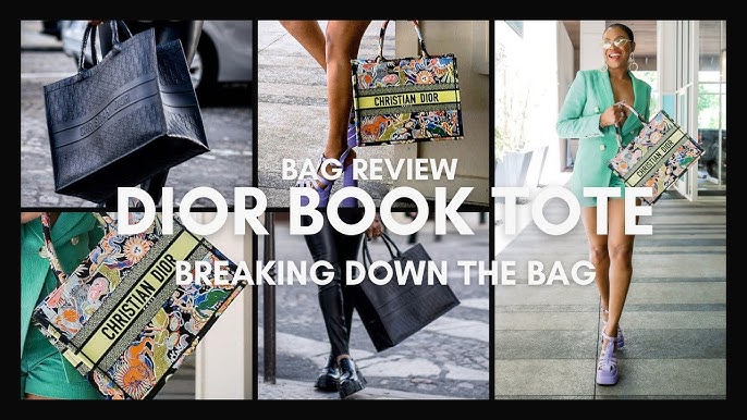 NEW DIOR SMALL BOOK TOTE BAG REVIEW 🔥 What Fits inside, Outfit