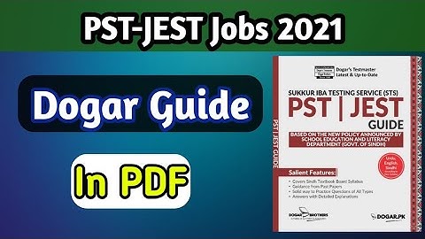 Dogar Guide Downlord In PDF Form || PST-JEST Dogar Guide In PDF 2021 || Dogar ||