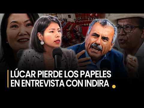 LÚCAR LOSES HIS COOL IN LIVE INTERVIEW WITH INDIRA HUILCA