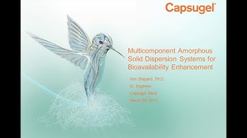 Multicomponent Amorphous Solid Dispersion Systems for Bioavailability Enhancement