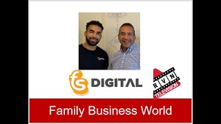 Frank Viscaino-Marmol and Francisco Viscaino-Martinez of F&amp;S Digital on Family Business World TV