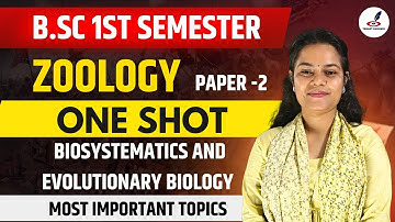 Biosystematics And Evolutionary Biology | B.Sc Zoology 1st Semester | Important Topics | Question|LU