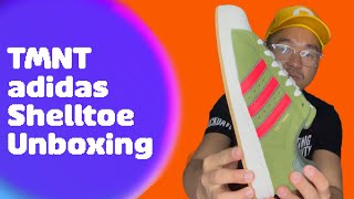 TMNT adidas Shelltoe Sneaker Unboxing