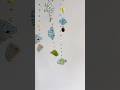 How to make a fish wind chime 🦋🐢🐠 #diy #beads #craft #crafts #windchime #fish #tutorial