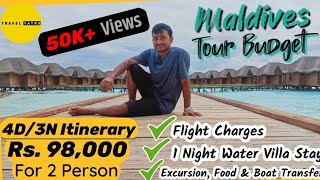 Maldives Tour Package For Couple In 98k | Including Flight, Water Vila Stay, Activity, Transfer&Food screenshot 5