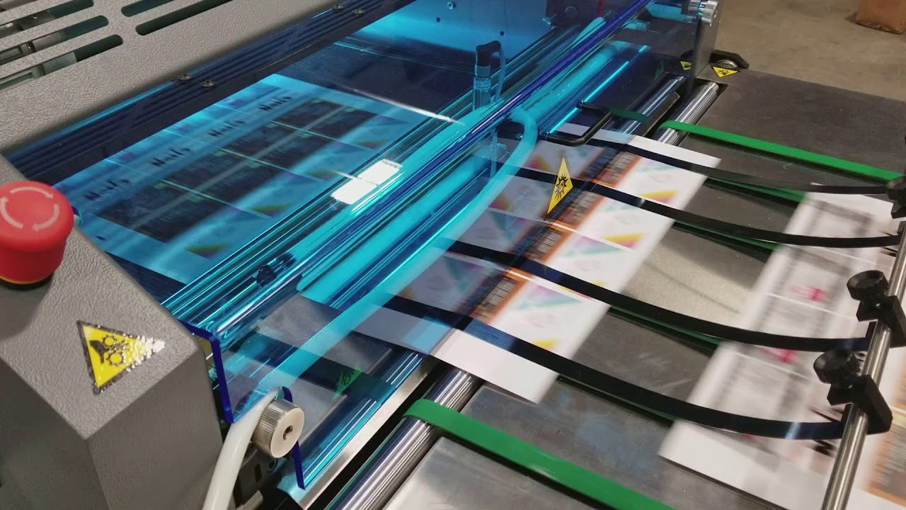 Kompac EZ Koat 30 Plus - UV Flood Coating & Stacking Sheets