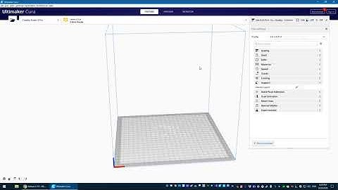 Importing Cura Profiles
