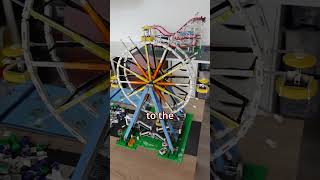 LEGO Ferris Wheel Completed! #lego #fairground #legosets