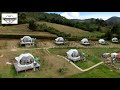 VOLANDO EN DRONE 4K - GLAMPING GUATAVITA- EMBALSE DE TOMINE- CUNDINAMARCA-  COLOMBIA