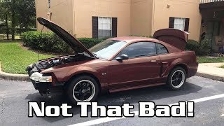 Cold Air Intake Install and Idle Issue troubleshooting + Closer look at Doodoo Brown Mustang
