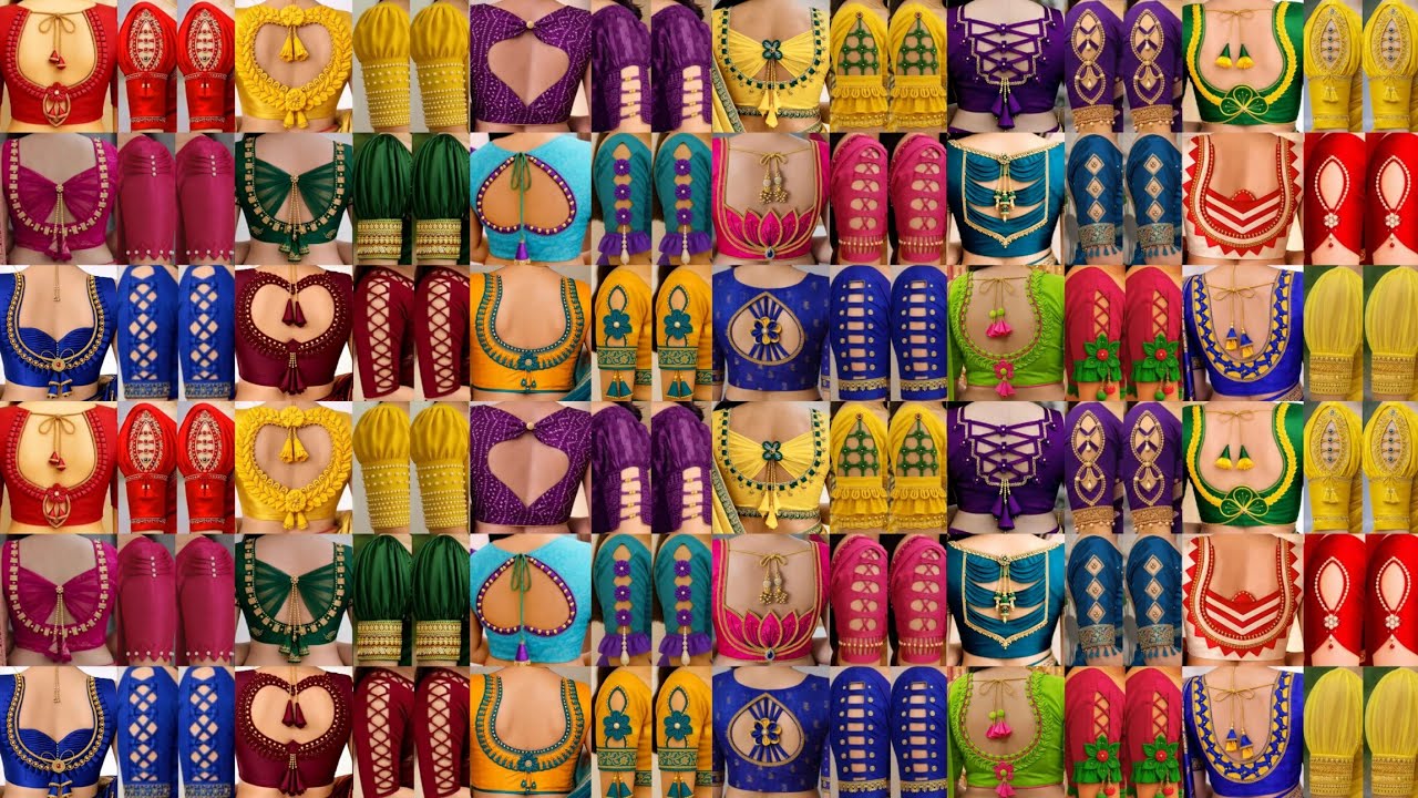 🌈blouse ki design/blouse design/blouse back neck designs/silk saree blouse designs/blousee design