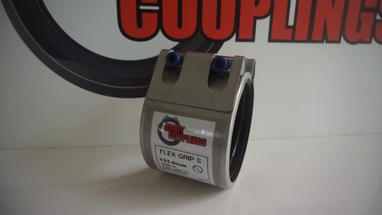 133.0mm pipe coupling | Orbit Couplings Flex Grip S