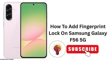 🔐 How to Set Up Fingerprint Lock on Samsung Galaxy F56 5G (2025) ✅ | Step-by-Step Guide 📱🔥