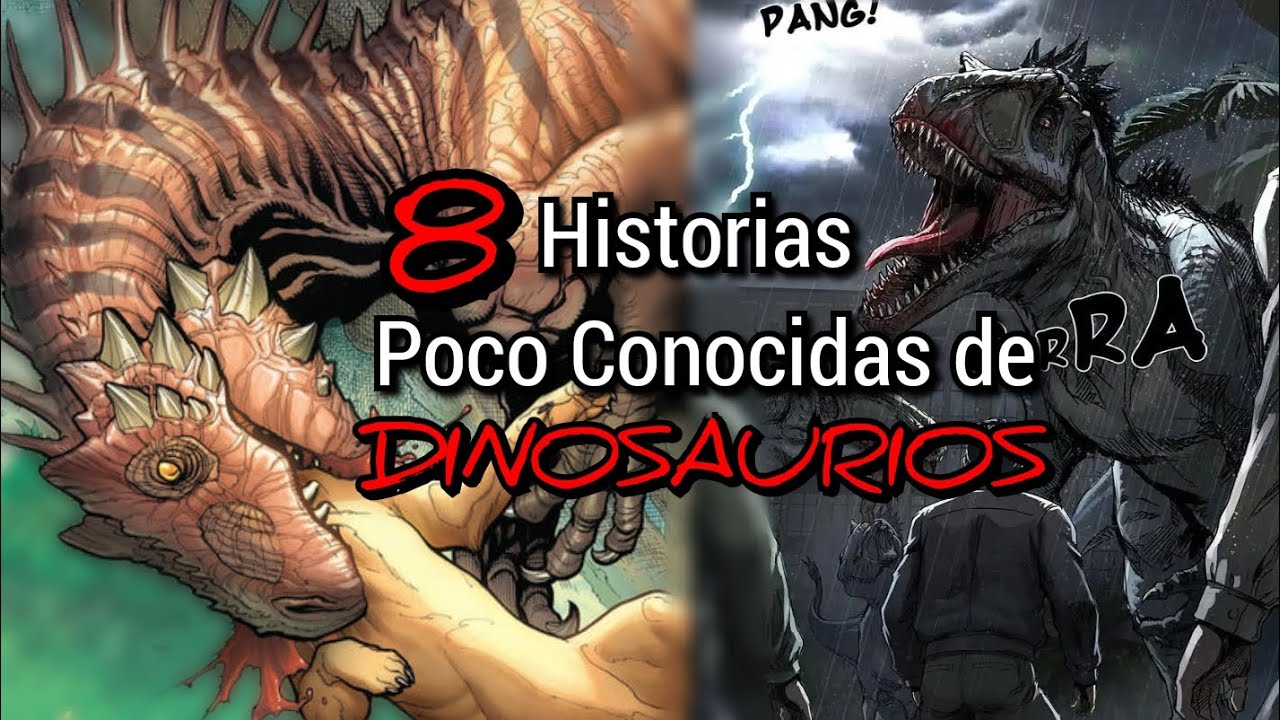 Top 8 Historias Poco Conocidas de DINOSAURIOS 