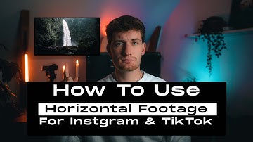 3 Ways You Use Horizontal Footage For Instagram & TikTok!