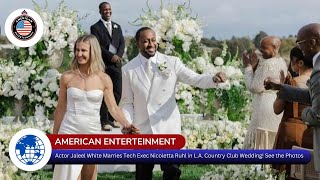 Actor Jaleel White Marries Tech Exec Nicoletta Ruhl in L.A. Country Club Wedding! See the Photos