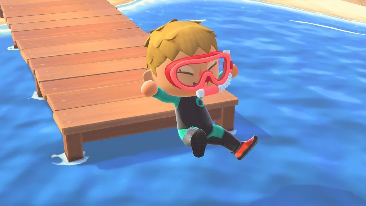 How to Swim and Dive in the Ocean in Animal Crossing New Horizons