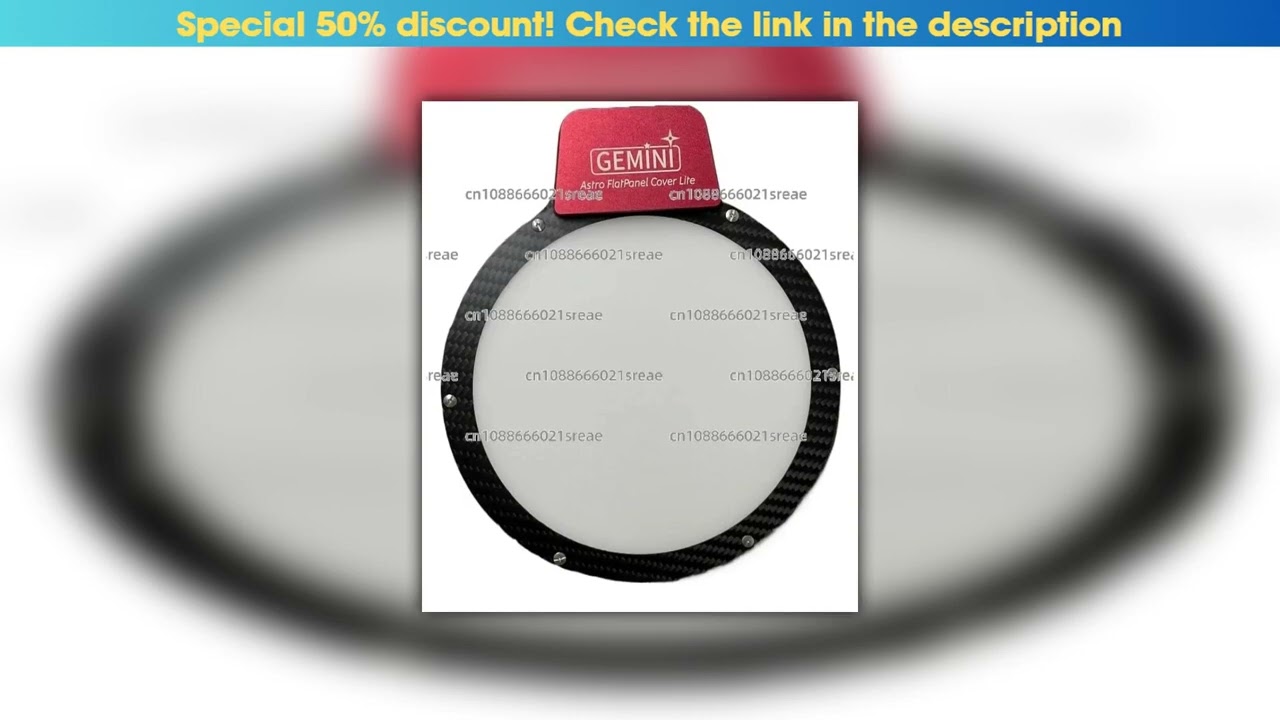 Today Only 2025 Gemini Flat Panel Lite Handheld Manual Astronomical Telescope for Deep Space Photog