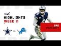 Dak Prescott's MONSTER Day w/ 444 Yds & 3 TDs | NFL 2019 Highlights