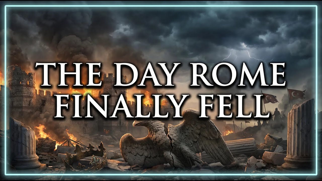 THE FALL OF CONSTANTINOPLE 1453 | THE END OF THE ROMAN EMPIRE