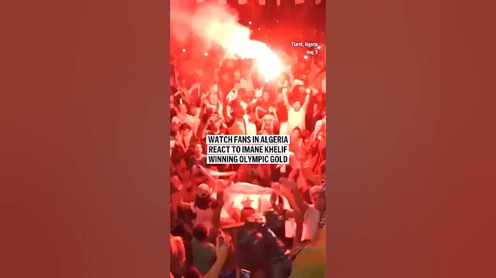 Fans in Algeria react to Imane Khelif winning Olympic gold