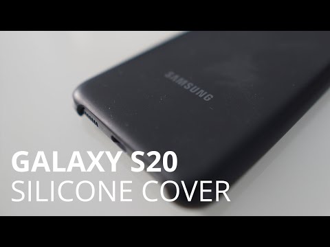 Original Samsung Silicone Cover für Galaxy S20 und S20+ Quick Review Deutsch