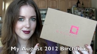 BIRCHBOX: August 2012 | chelsea wears